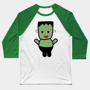 Frankenstein Monster Cute Kawaii Baseball T-Shirt